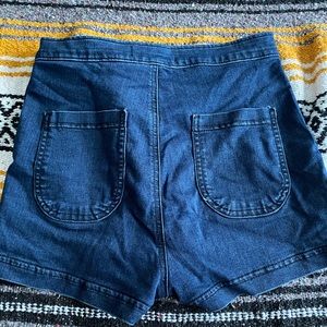 American apparel high waisted shorts